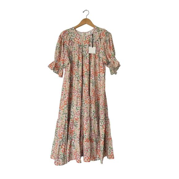 NWT Anthropologie dRA Los Angeles Victoria Modest Ruffled Neck Dress - Picture 2 of 5